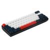 Happy Balls 60% Keycap Side Print PBT Keycap Set, 61, 68, Cherry MX Keycaps for 60% MX Switch Mechanical Keyboards (Navy Blue Combo)