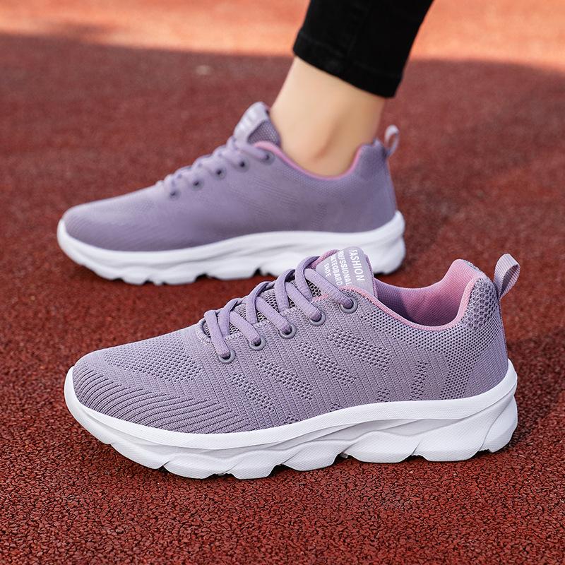 Jinjiang spring mesh shoes lightweight soft-soled sports shoes flat heel comfortable mother shoes casual shoes