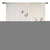 Chinese Style Plum Blossom Butterfly Chiffon Sheer Curtains For Living Room Home Decoration Window Voile Tulle Curtain Drapes