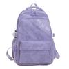 Schoolbag Japanese ins schoolbag female junior high school student bear printed backpack, casual versatile small fresh large-capacity backpack