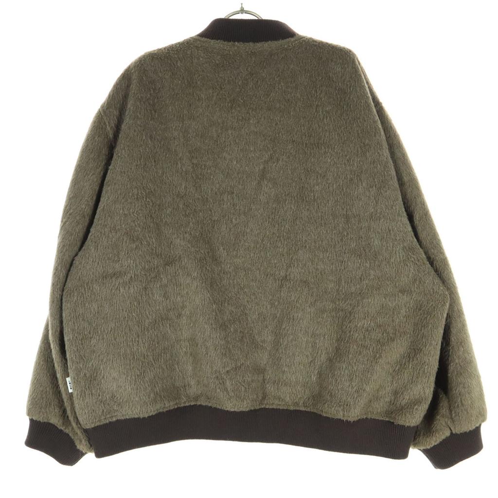 WETTEMPT Long Sleeve Fake Fur Blouson L Brown Men's Used