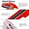 Car Reflective Stickers Door Edge Anti-collision Strips Fenders Glue Reflective Rearview Mirror Warning Stickers Body Scratches