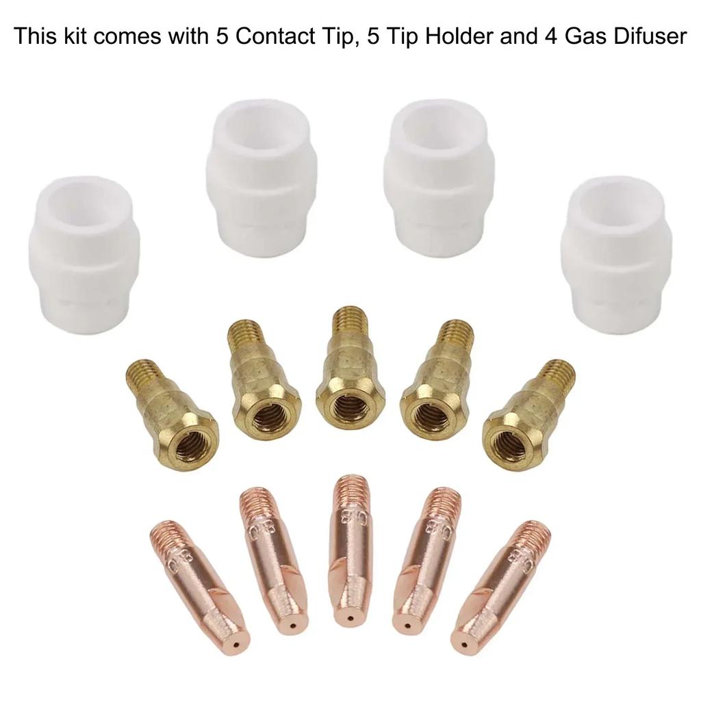 Welding Tools Contact Tip Metalworking Tip Holder Welding Torch Easy Installation Contact Tip Brand New High Quality