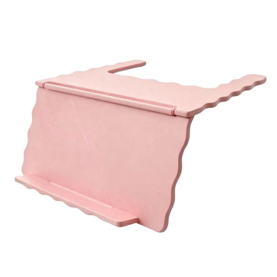Mahjong Card Holder for Table, Under-Mat Slide-in Mahjong Card Stand, 3D Printed Angled Viewing Display Rack for American Mahjong Card