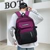 Schoolbag Wholesale Men's Business Backpack Student Large Capacity School Bag High School Bag Boys Travel Large Backpack