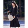 Elegant Slimming Long Sleeve Knit Dress