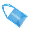 1 Pc Soild Color Beach Net Bag Large Capacity Multifunctional Single Shoulder Mesh Storage Bag For Beach Outdoor Travel Storage Bag