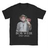 Men Bob Weir T Shirt 100% Cotton Tops Fun Short Sleeve Round Neck Tee Shirt 6XL T-Shirt - Men's Summer Cotton Graphic Tee