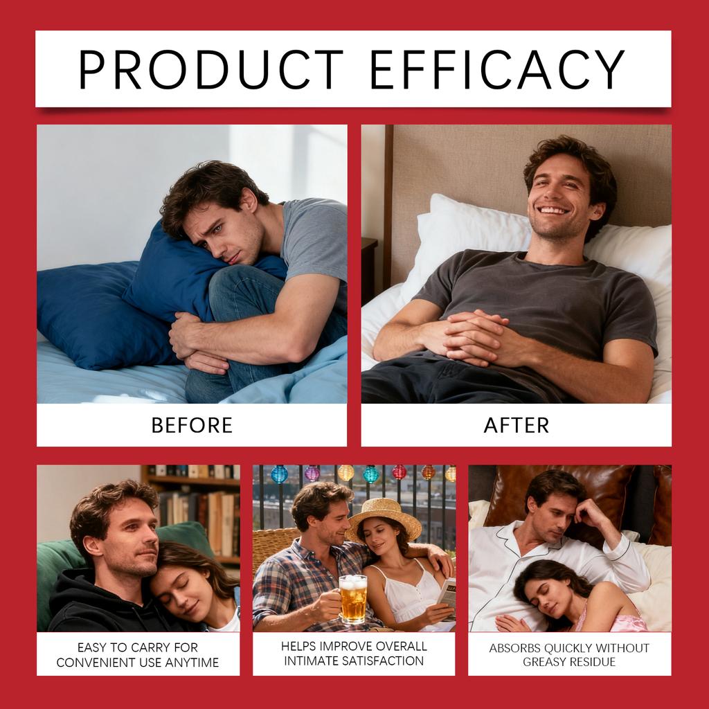 Men's Care Cream Nourishes The Body Daily, Provides Comfort And Care, And Boosts Vitality. Apply The Care Cream.