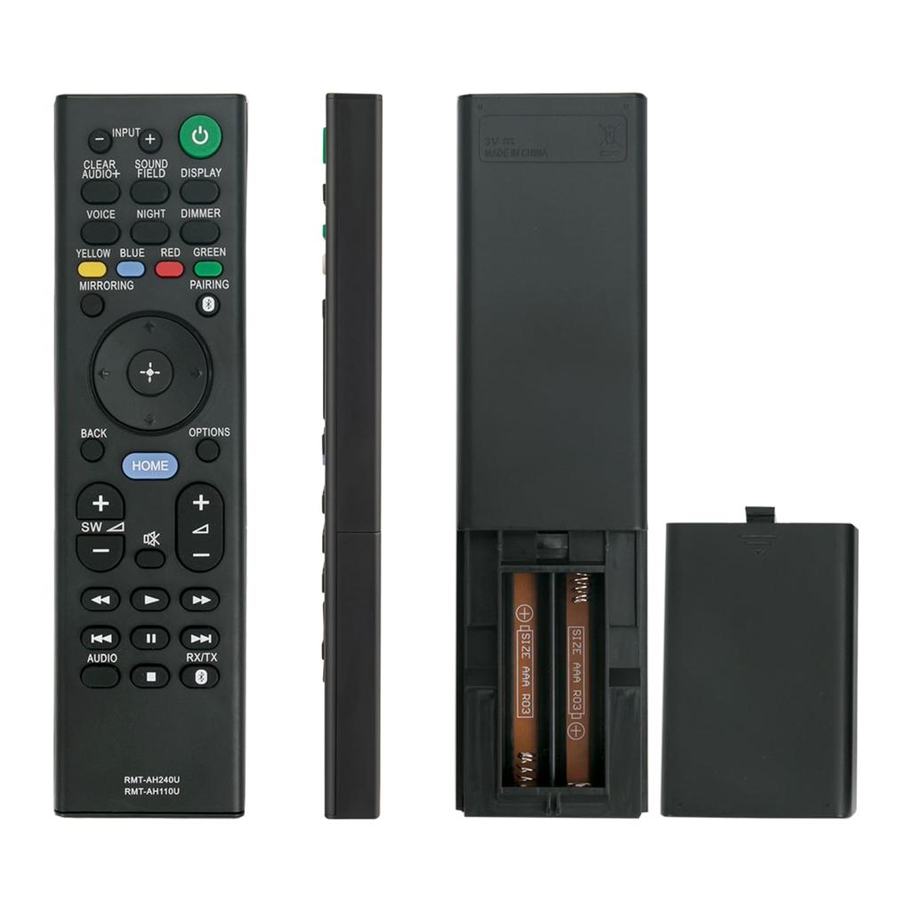 PerFascin Substitute Remote Control Fits for SONY Speaker Home Theater System RMT-AH240J RMT-AH240U RMT-AH110U HT-XT2 HT-NT5 T-CT790 SA-NT5 HT-XT3