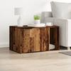 Vidaxl Litter Box Cabinet, Old Wood, 80X50X45 Cm