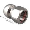 Stainless Steel Sewer Cleaning Nozzle Drain Cleaning Nozzle  Spray Disinfection