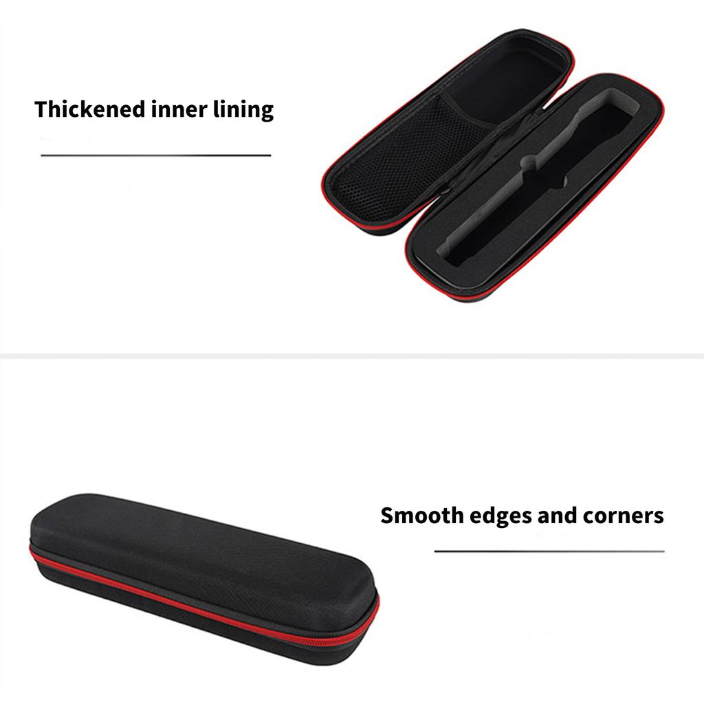 Tragbare Aufbewahrungstasche für Mikrofon, Einzelmikrofon-Organizer-Box, stoßfest, Reise-Tragetasche, Behältertasche