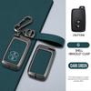 Car Key Case Cover Zinc Alloy Leather For Toyota Prius 30 Alpha Aqua Land Cruiser Auris For Lexus Lc 200 2012-2014 Parts Keychai