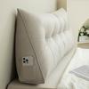 Triangular Headboard Pillow Bed Wedge Pillow With Side Pocket Headboard