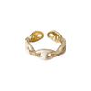 Open Stylish Adjustable Finger Ring For Women With Sophisticated Aesthetic And Appeal Trendy