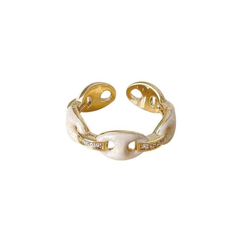Open Stylish Adjustable Finger Ring For Women With Sophisticated Aesthetic And Appeal Trendy