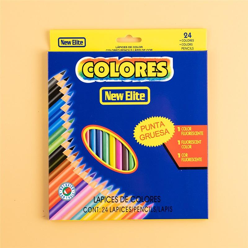 Plastic Color Lead Oily Painting Color Pencils Special Stationery Brush Set Pencils For Children And Students