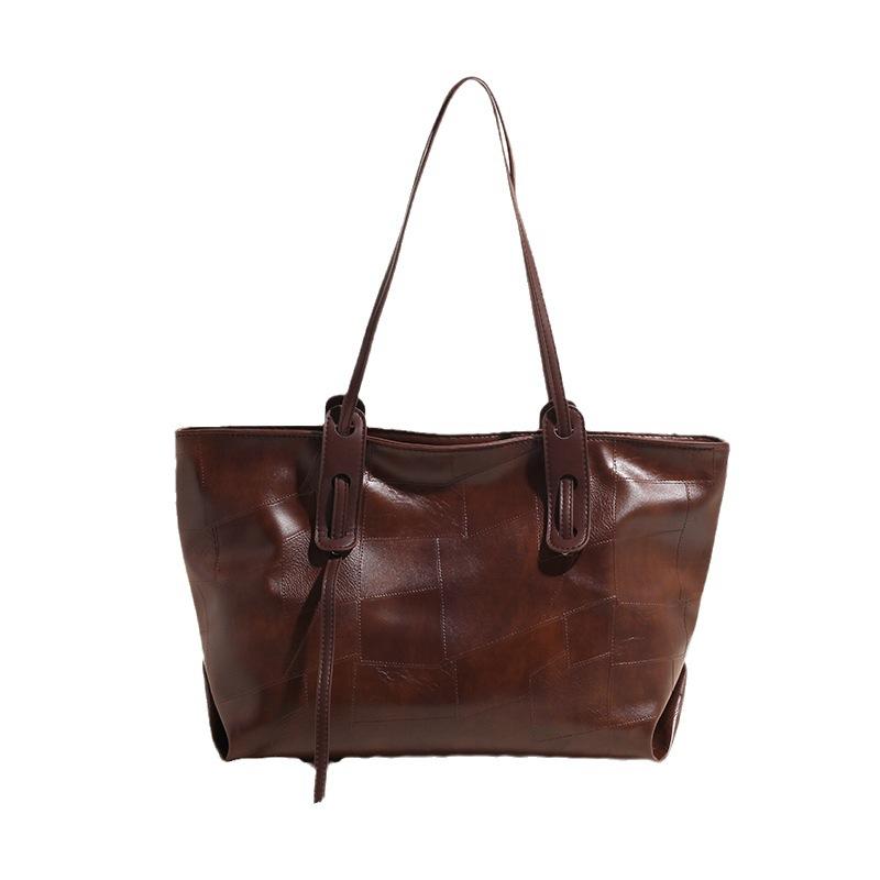 Premium sense simple and versatile shoulder tote commuter bag large-capacity bag women's autumn and winter new fashion women's bag