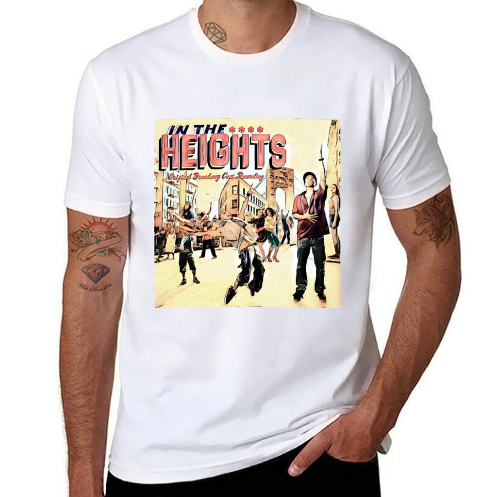 In The Comic Heights Tshirt Large Size Loose Casual Tee