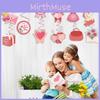 Mothers Day Spiral Pvc Hanging Decorations For Celebrations Prop Gatherings