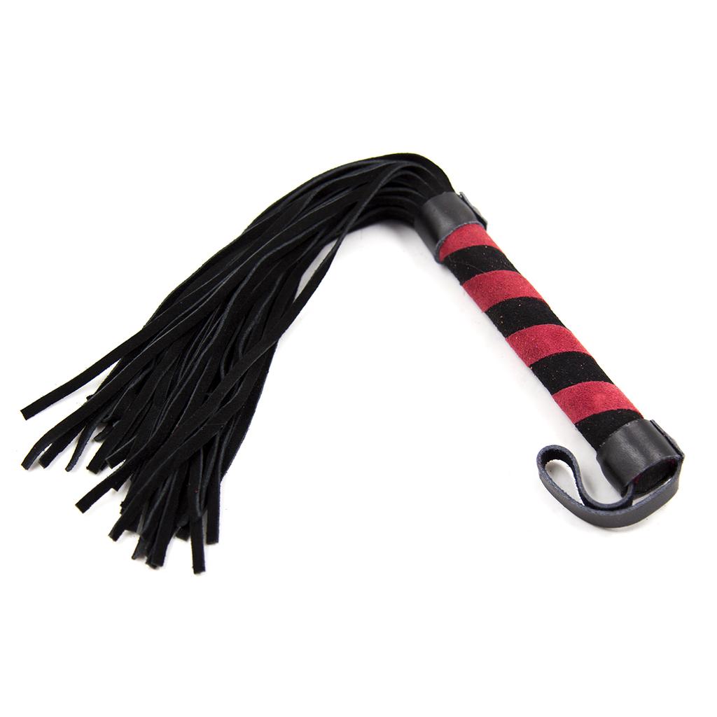 VaHppy Scatter Whips 4color Genuine Leather SM sex toy BDSM Couple flirting Spanking Stage performances Queen's whip Role