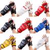 1Pair Professional Training Gloves Kickboxing Gloves  for Adult Sanda Boxing UFC Training