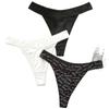 Women's Plus Size Seamless G String Sexy Lingerie Transparent Thong Panties Mesh Underwear