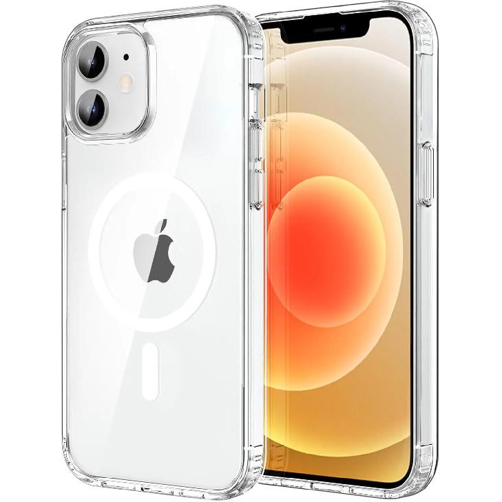 Transparent Magnetic Case For iPhone 17 16 Pro Max 15 14 Plus Wireless Charge Cover 13 12 Mini 17 Air Magsafe Protection Case