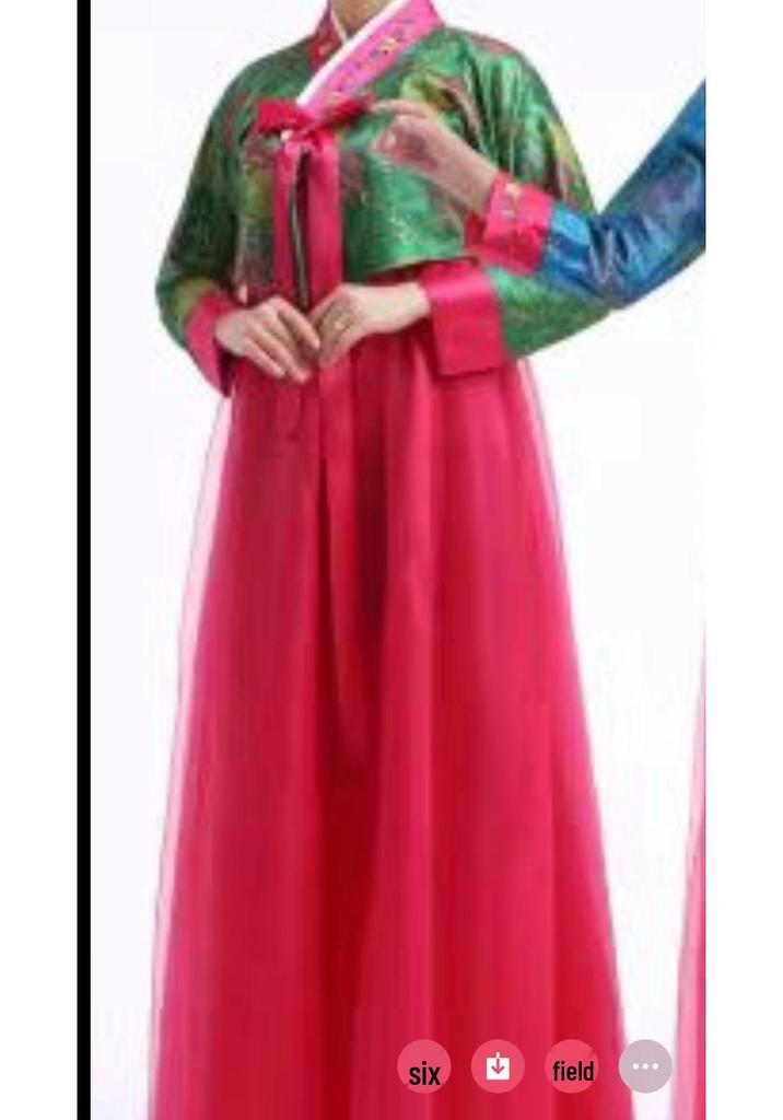 Traditioneller koreanischer Hanbok für Frauen für Tanzaufführungen - Dae Jang Geum Stil