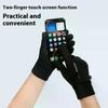 1Pair Winter Gloves For Men Women - Waterproof Thermal Glove For Cold Weather,for Running Cycling With Touchscreen Finger
