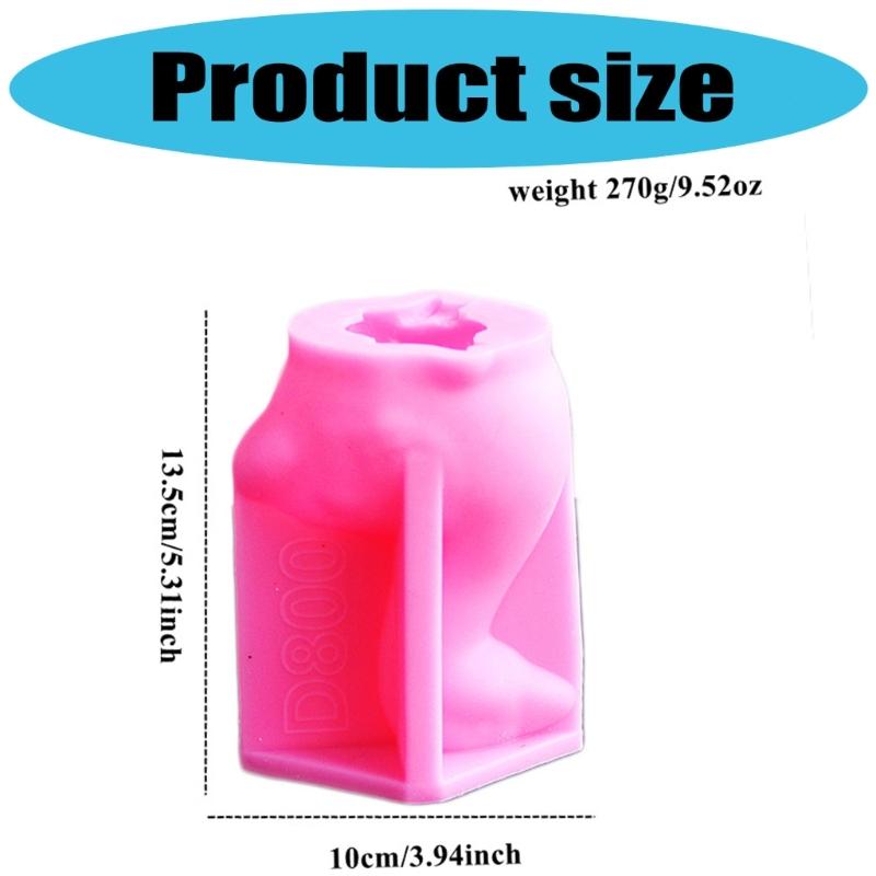 3D Gooses Animal Figurine Silicone Candle Molds for Candle Soap Making Gypsum Decoration Cement Clay Silicone Molds