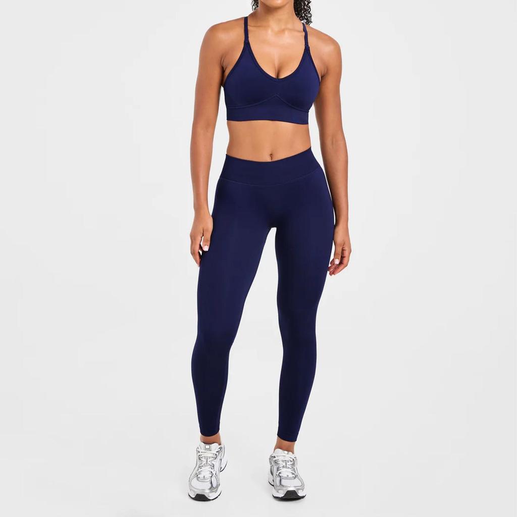 Seamless Tummy Control Yoga Pants with Hip Lift & Quick-Dry Fabric for Women - Perfect for Running & Fitness