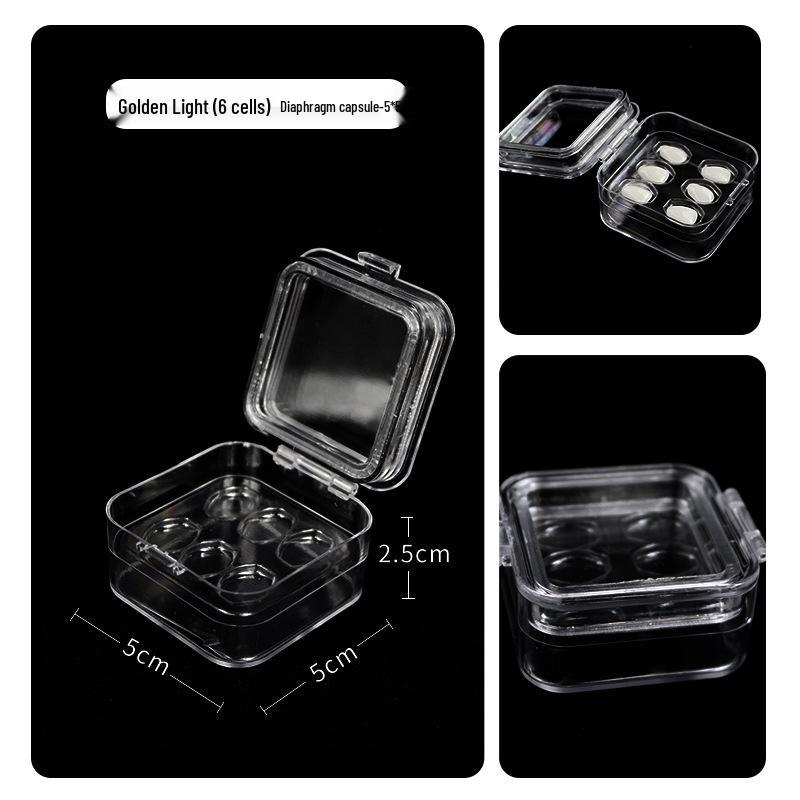 Dental Retainer & Veneer Transparent Storage Box with Perforated Film