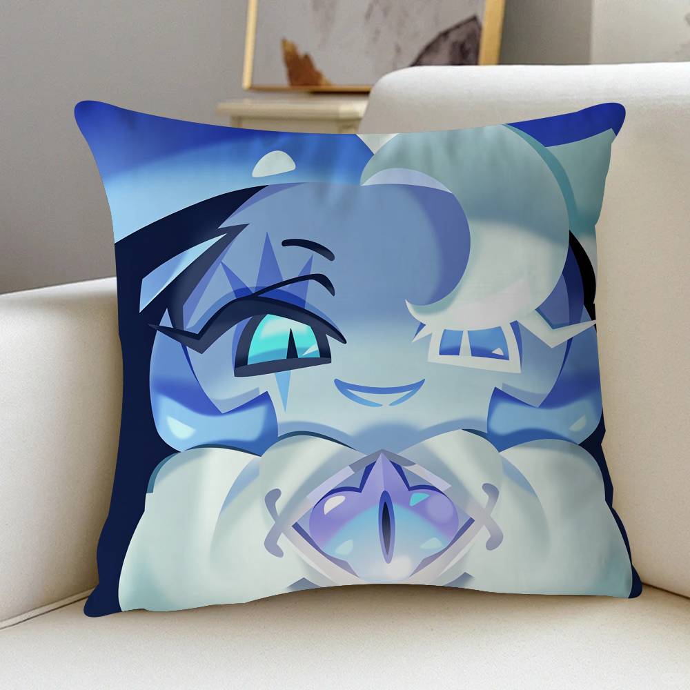 Shadow Milk Cookie Cushion Cover Inches Farmhouse Decor Home Throw Pillow Covers For Couch Decorations