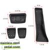 For Hyundai Tucson 2015 2016 2017 2018 2019 2020 No Drilling Stainless Steel Left Foot Rest Pedal Cover Non-Slip Pad Accessories