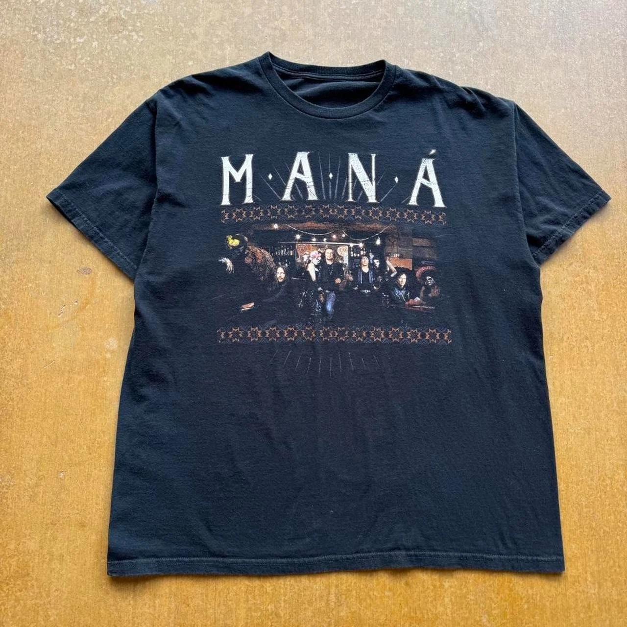 Mana Band Latin Rock Spanish Band Mexico Drama y Luz Tour T-Shirt 2XL