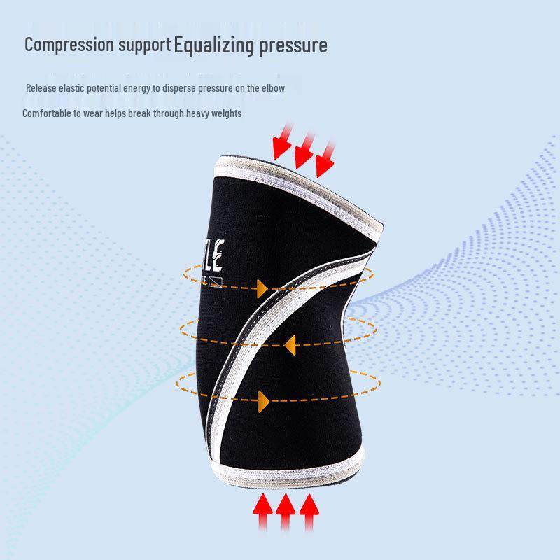 Strongman Powerlifting Elbow Support for Heavy Lifting: Squat & Bench Press