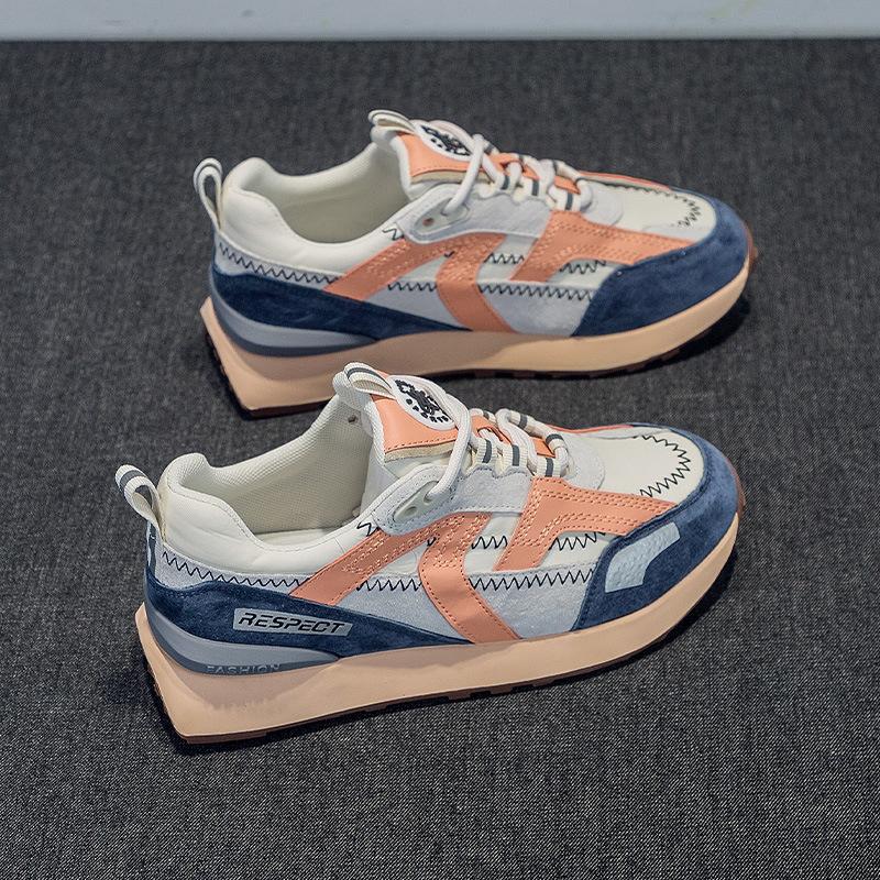 Women's Shoes Spring and Autumn New Platform Sports Leisure Ins Fashion