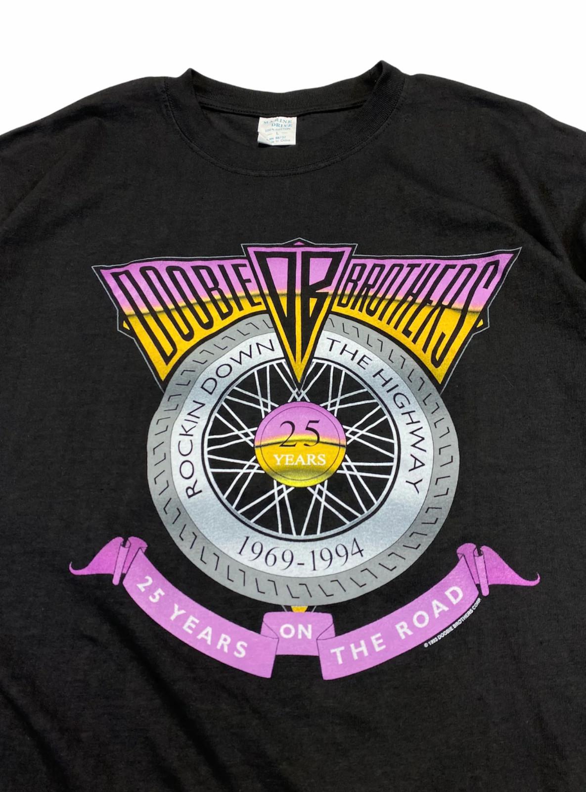 Doobie Brothers 1994 25th Anniversary Rockin Down The Highway T-Shirt NI460 XXXL
