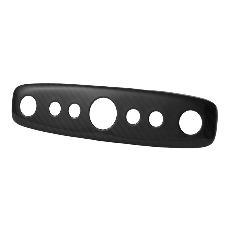 ABLZ-Car Roof Reading Light Frame Shift Button Trim Stickers Carbon Fiber For Tesla Model 3 Highland 2024