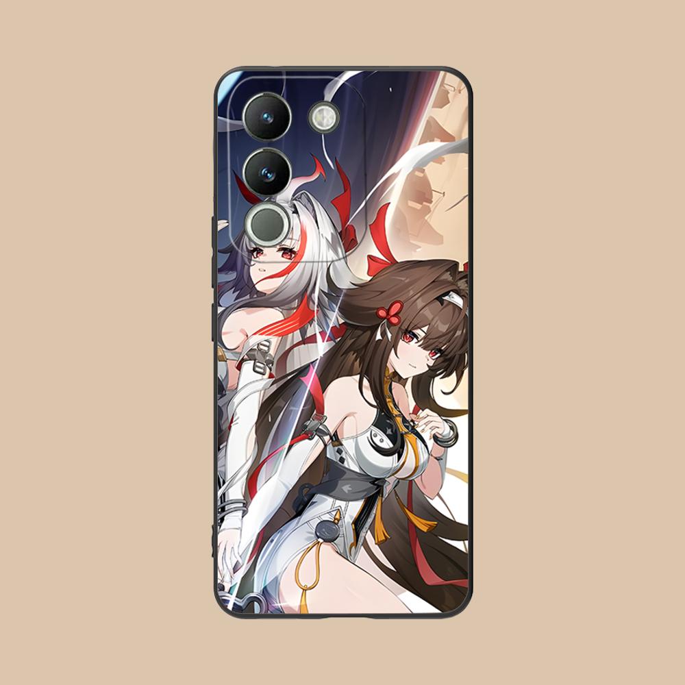 ZZZ Ye Shunguang Phone Case for VIVO Y77 76 75 74 73 72 58 56 55 51 50 38 36 Y19 Y18 Y03 Y01 5G Soft TPU Shockproof Cover
