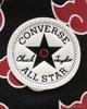 CONVERSE All Star HI Naruto Shippuden Itachi Uchiha Akatsuki Design High Cut Sneakers 24.5cm Canvas Shoes Unisex