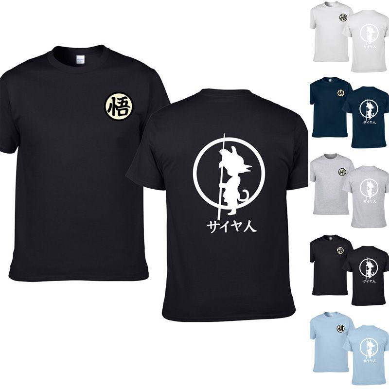 Classic White T-shirt For Men And Women Featuring Dragon Ball Anime 3d Print Graphic Design