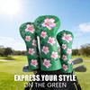 Azalea Goblet Golf Headcovers by Aliennana, for Driver (DR), Fairway Wood (FW), and Utility (UT) (1 Driver Cover) - Premium Embroidered PU Leather (3