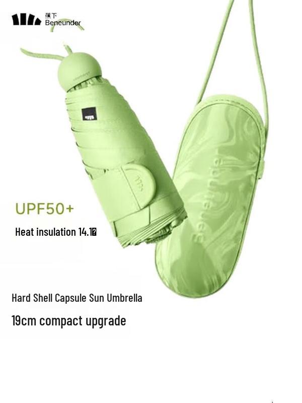 Beneunder UV Protection Compact Capsule Umbrella