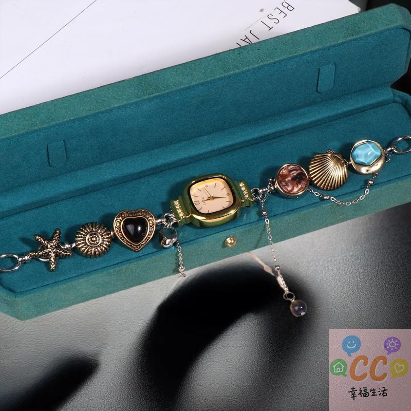 Fashion New Punk Watch Pendant Necklace For Women Retro Elegant Trendy Choker Exaggerated Party Jewelry Accessories Gift