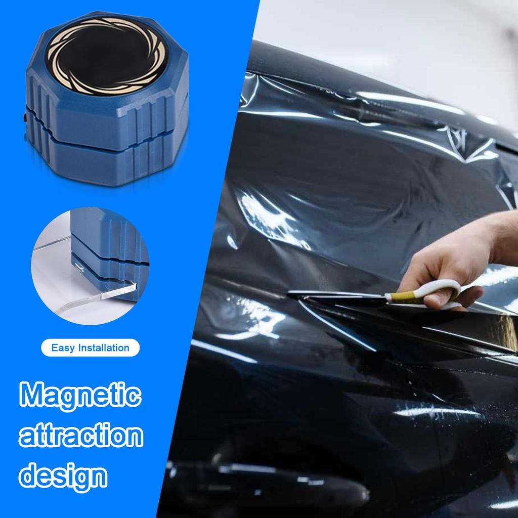 Automobile Window Film Cutter Car Tint Film Cutter Light Magnetic Portable Glass Wrap Scissor For Truck Tractor Automobile RV