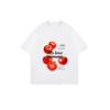 Oversized T Shirt Black Tomatoes Print With My Love Tomatoes Text Casual Wear For Women Summer Outfits Streetwear Fashion Trendy Top