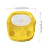SlowFeeding Bowl with Rotating Chamber FoodDispensing Slow Feeder Interactive Dish for Fast